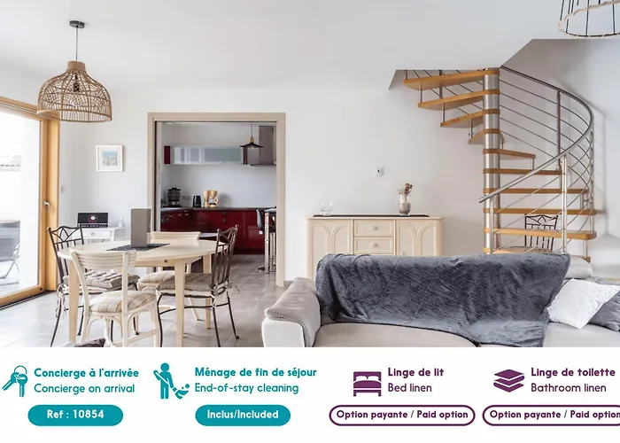 Confortable Pour 6, St Hilaire-de-riez Dom wakacyjny Les Bussolleries